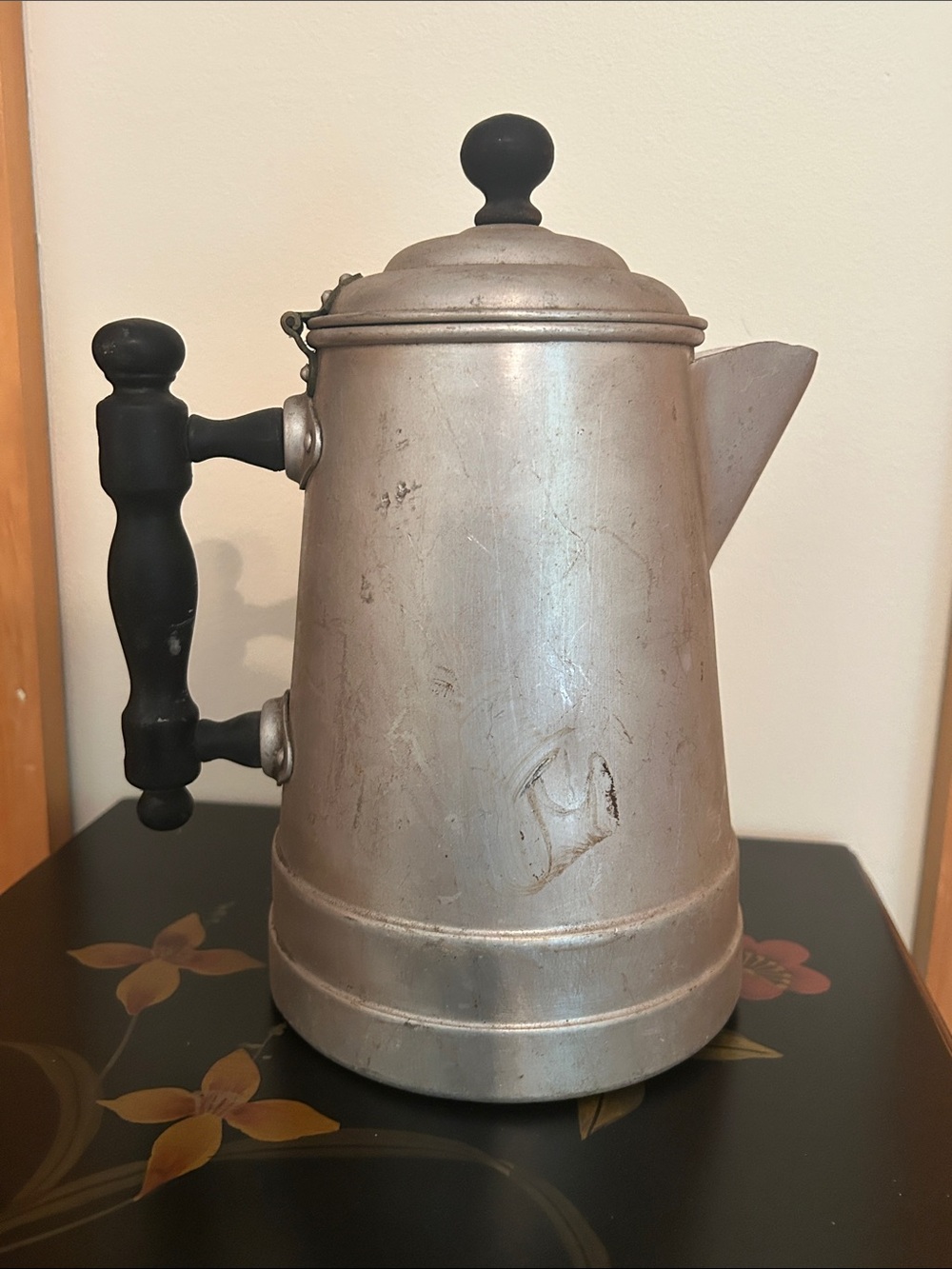 Vintage Aladdin Aluminum Coffee Pot 1930-1940 Production